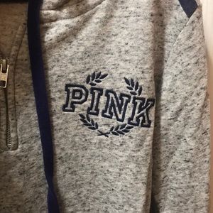 Grey Victoria’s Secret Quarter Zip